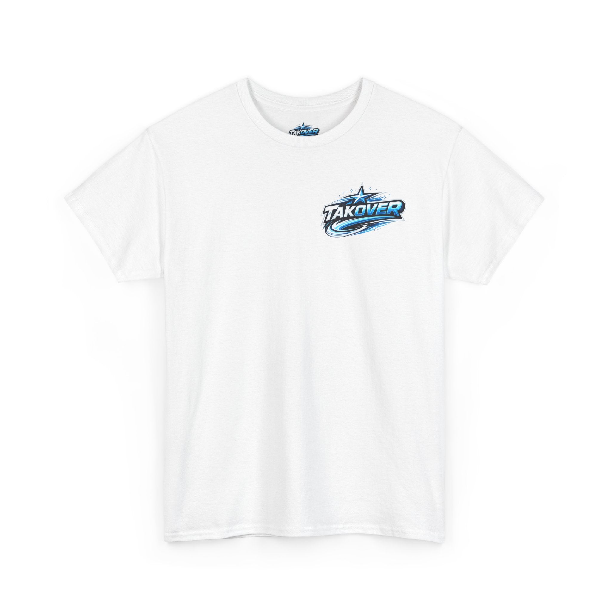 Takover 'Rise Above' Graphic Tee — White Crewneck
